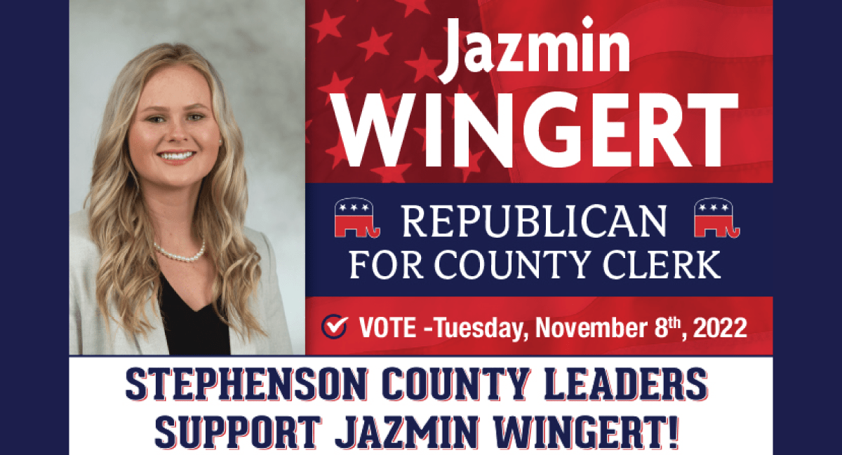 Stephenson County Leaders Support Jazmin Wingert