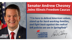 Senator Andrew Chesney Joins Illinois Freedom Caucus